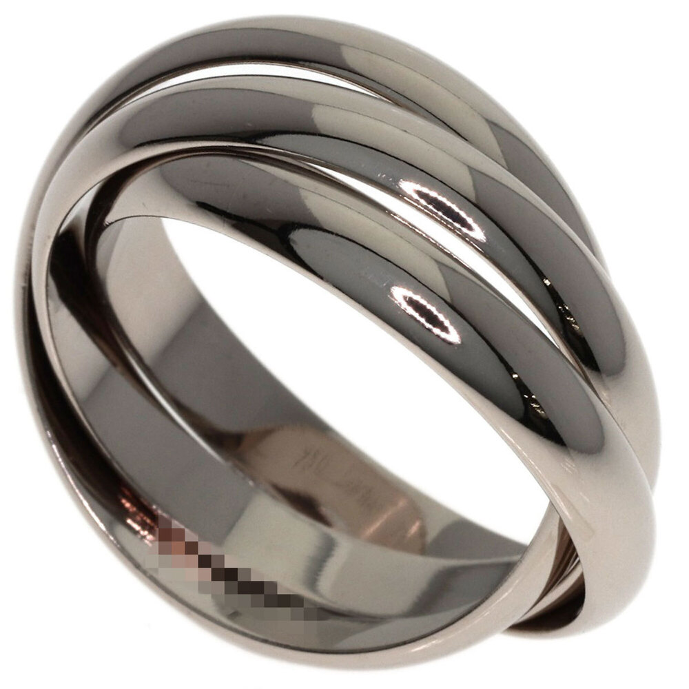 Cartier Trinity #47 Ring, 18K White Gold, Women's, CARTIER